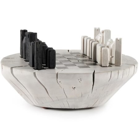 Modern Chess Set, Ivory by Four Hands