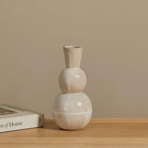 Colden 26cm Ceramic Vase - White
